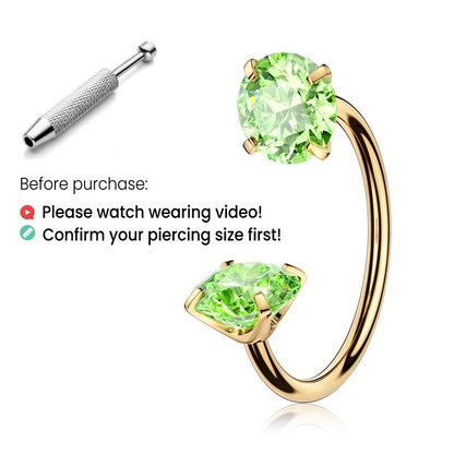 Titanium Horseshoe Nose Ring