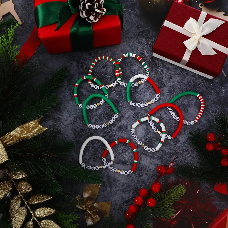 30 Pcs Jesus Loves You Bracelets