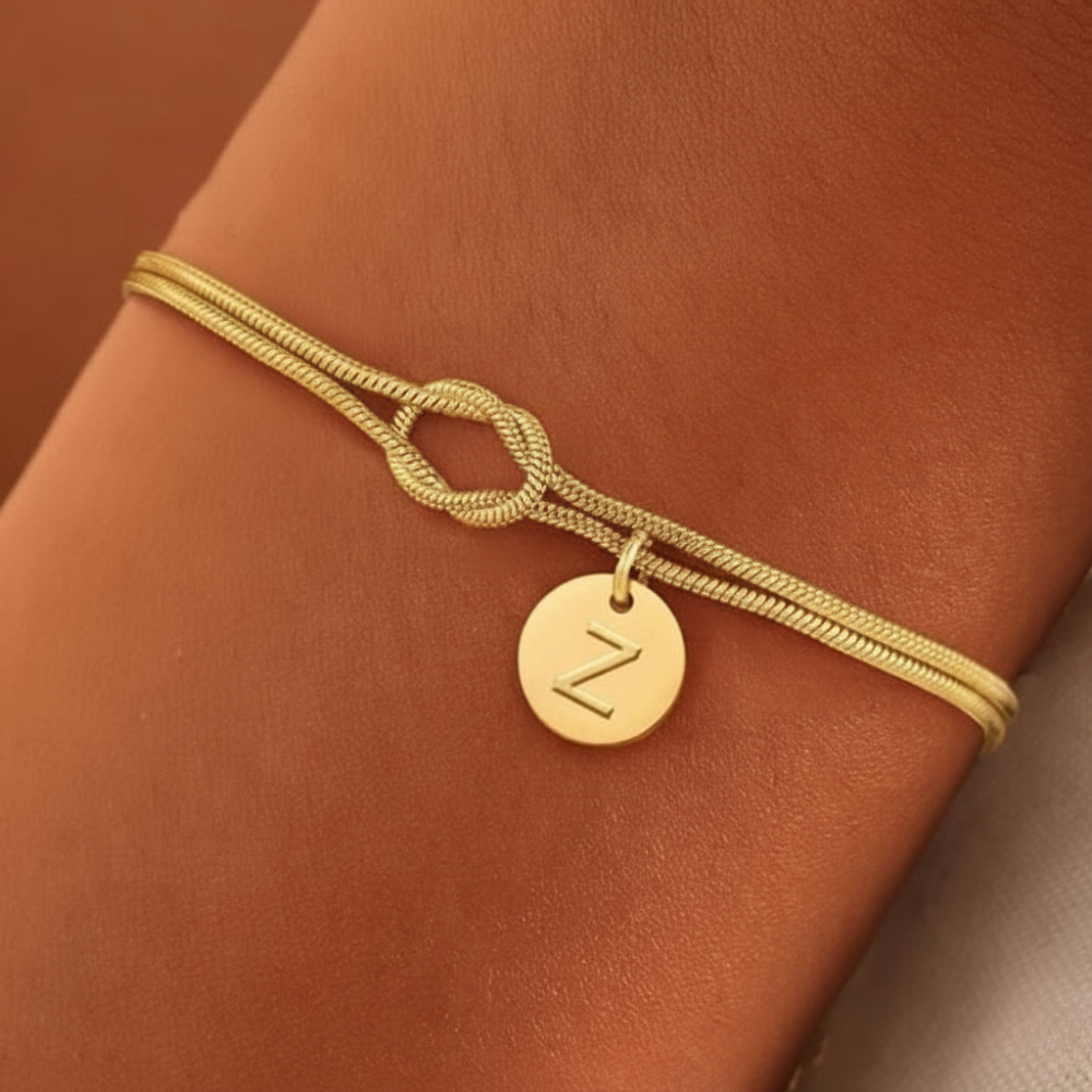 2pc Dainty Love Knot Bracelet