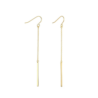 Dainty Dangling Bar Earrings