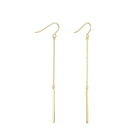 Dainty Dangling Bar Earrings