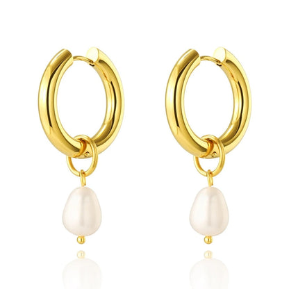 Vintage Pearl Drop Earrings