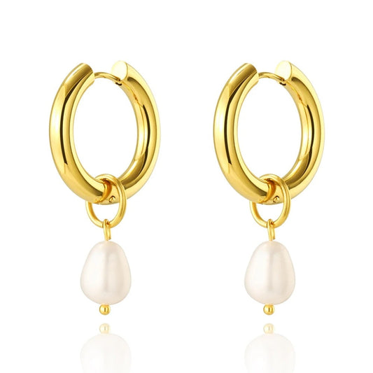 Vintage Pearl Drop Earrings
