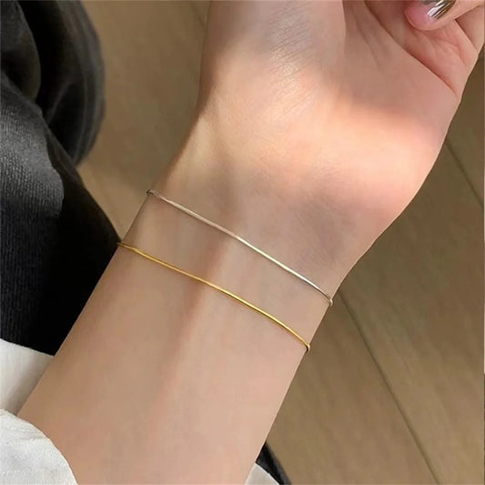 Ultra Thin Minimal Bracelet