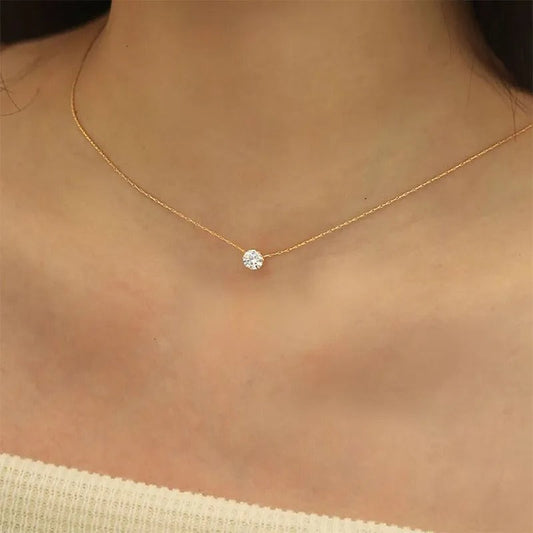 Dainty Stone Necklace