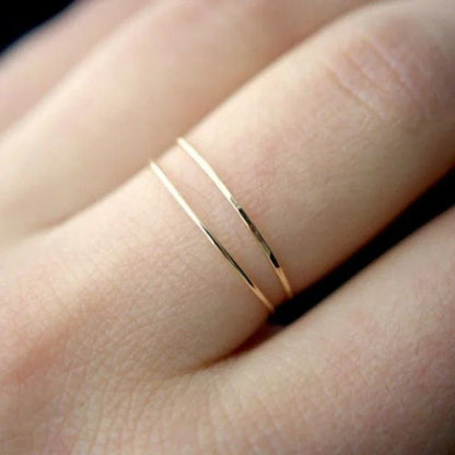 Thin Minimal Ring