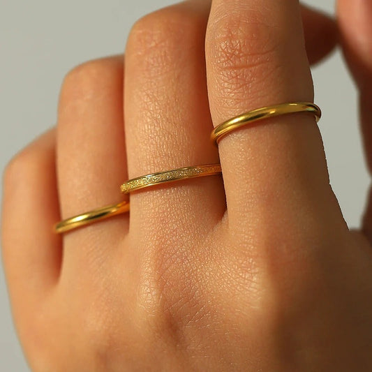 3pc Dainty Minimal Knuckle Rings