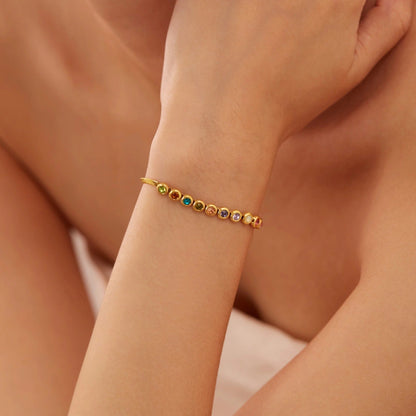 Colorful Mini Circles Bracelet