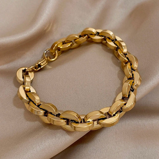 Chunky Cuban Chain Bracelet