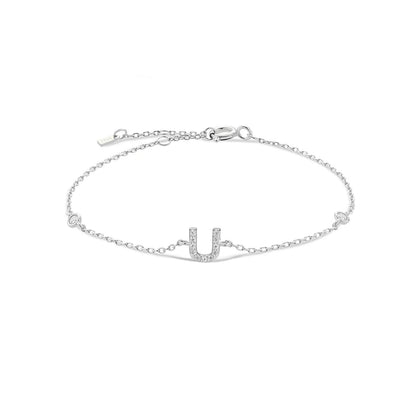 Monogram Initial Bracelet