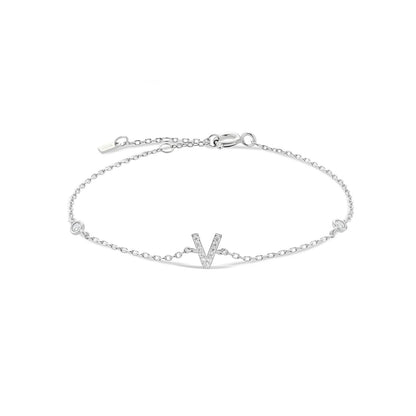 Monogram Initial Bracelet