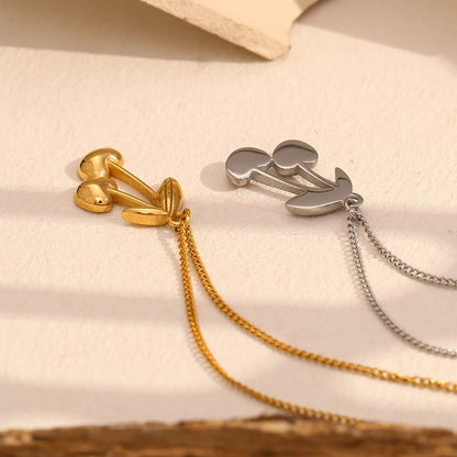 Dainty Bold Cherry Necklace