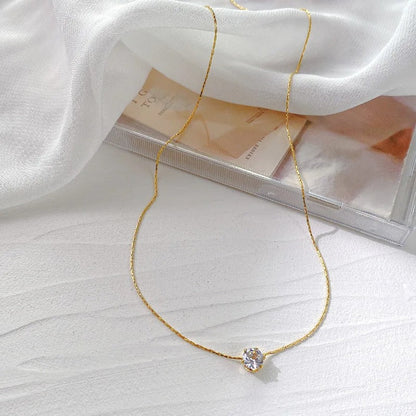 Dainty Stone Necklace
