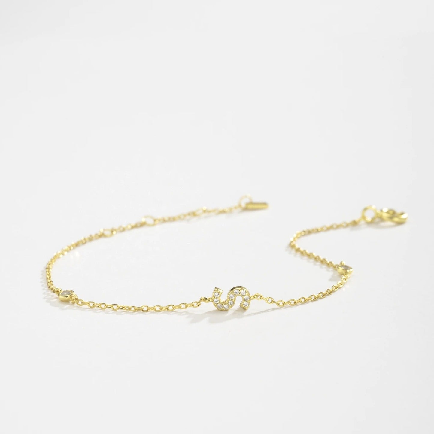 Monogram Initial Bracelet