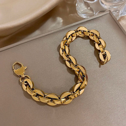 Chunky Cuban Chain Bracelet