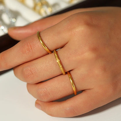 3pc Dainty Minimal Knuckle Rings
