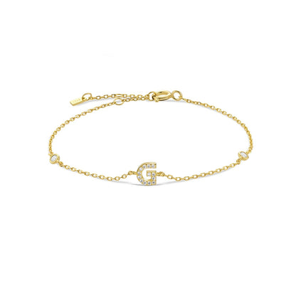 Monogram Initial Bracelet