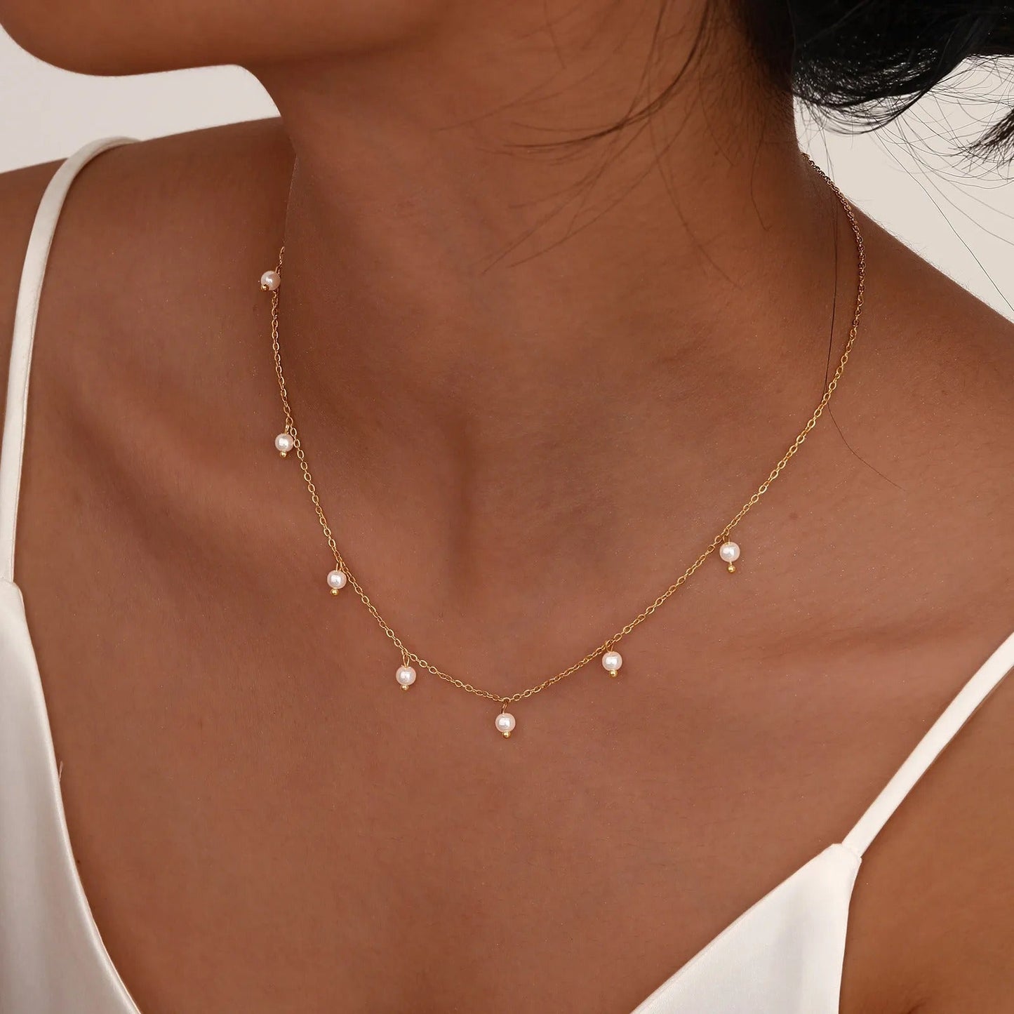 Pearl Choker Necklace