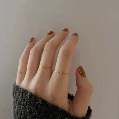 Thin Minimal Ring
