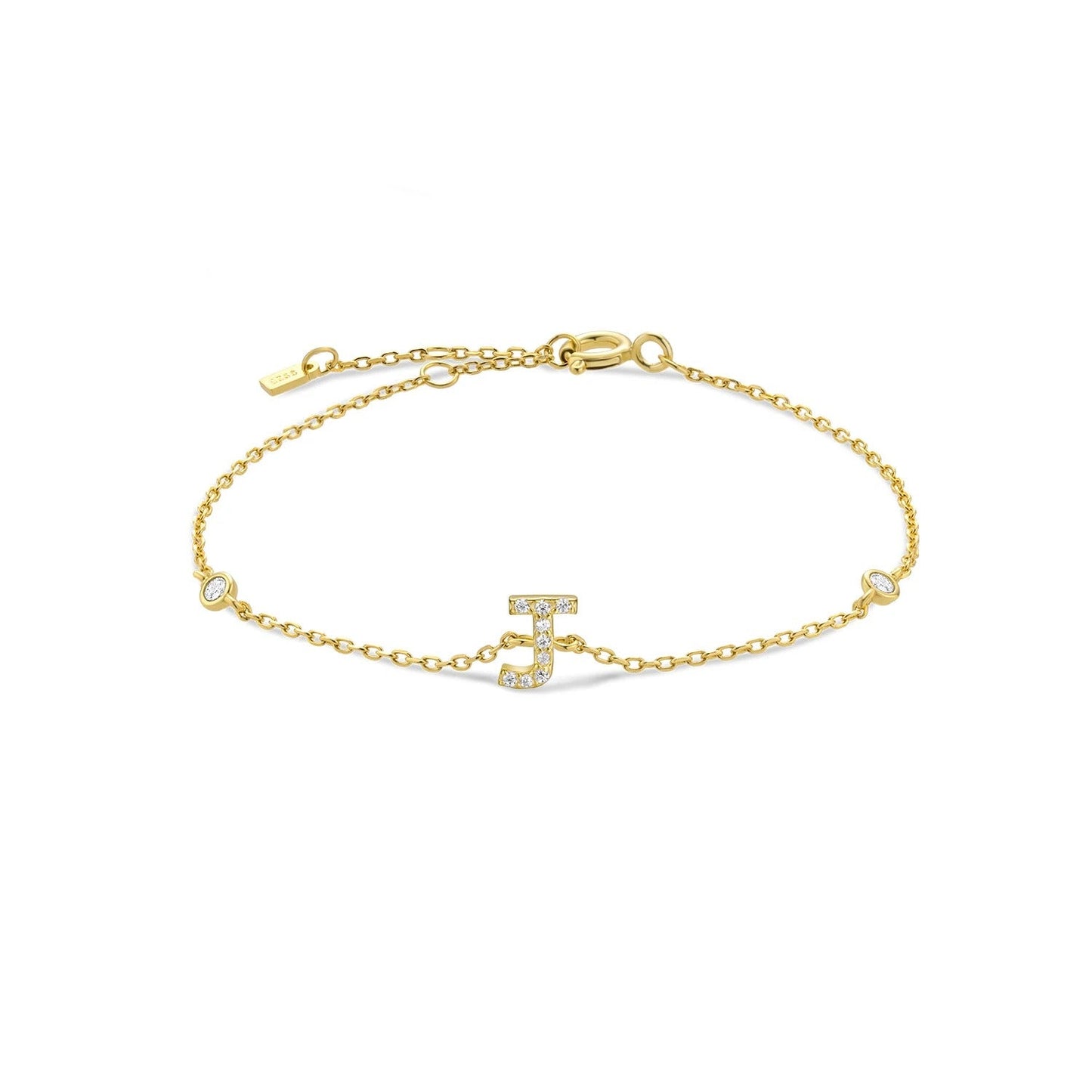 Monogram Initial Bracelet
