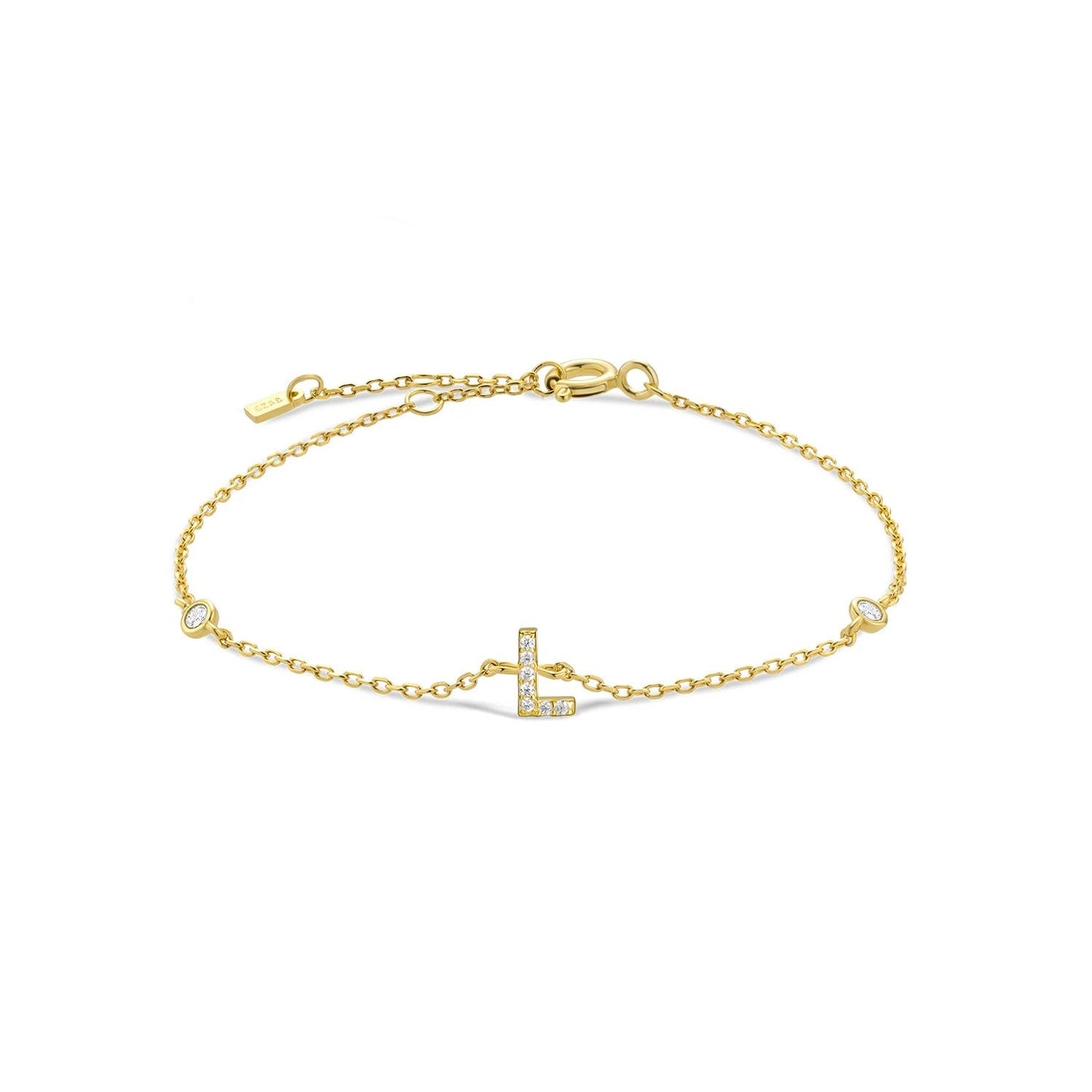 Monogram Initial Bracelet