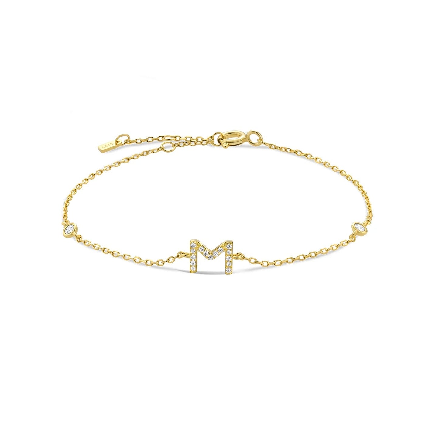 Monogram Initial Bracelet