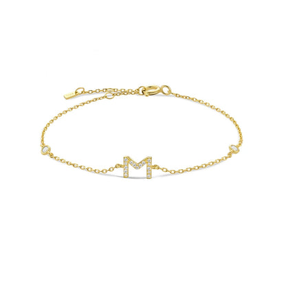 Monogram Initial Bracelet