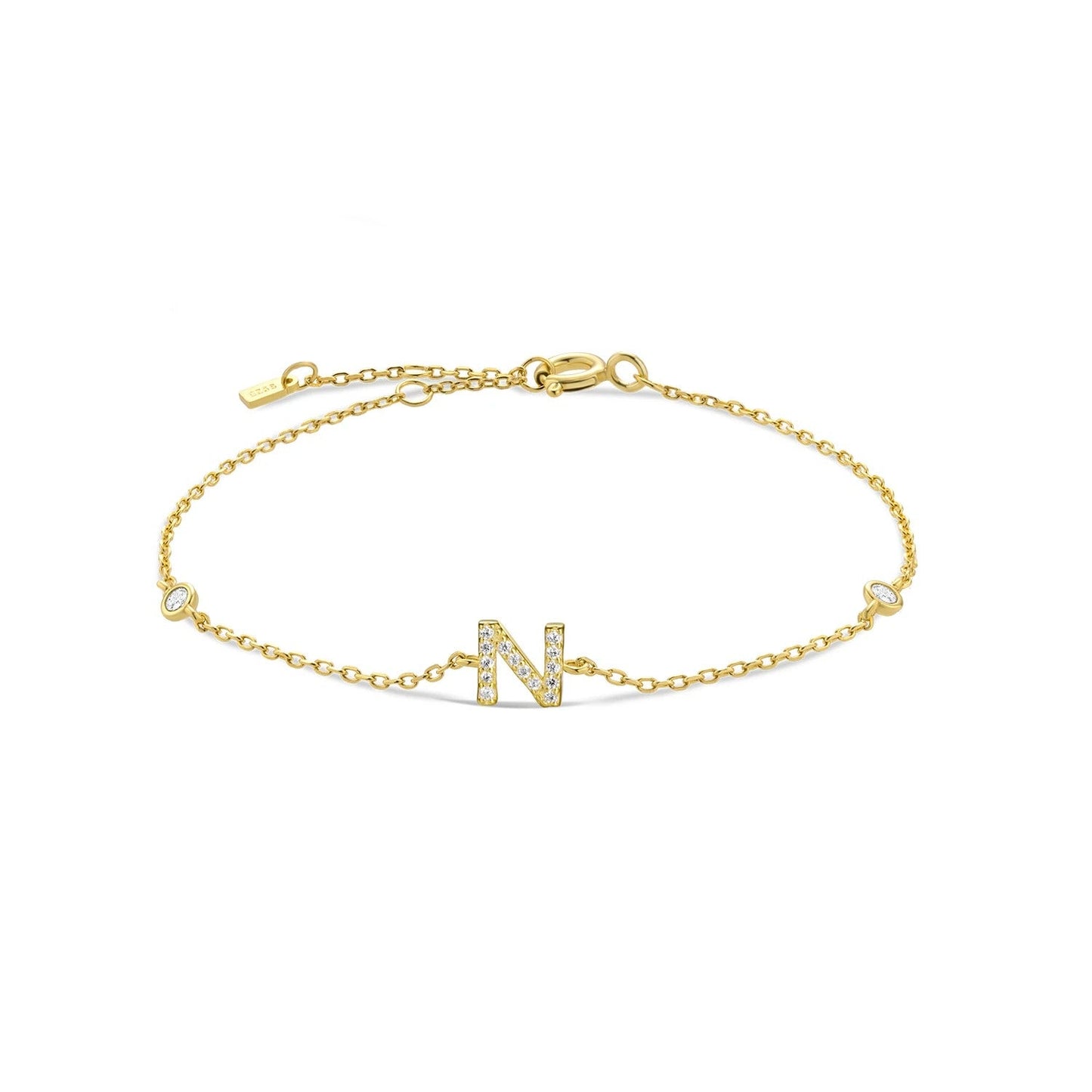 Monogram Initial Bracelet