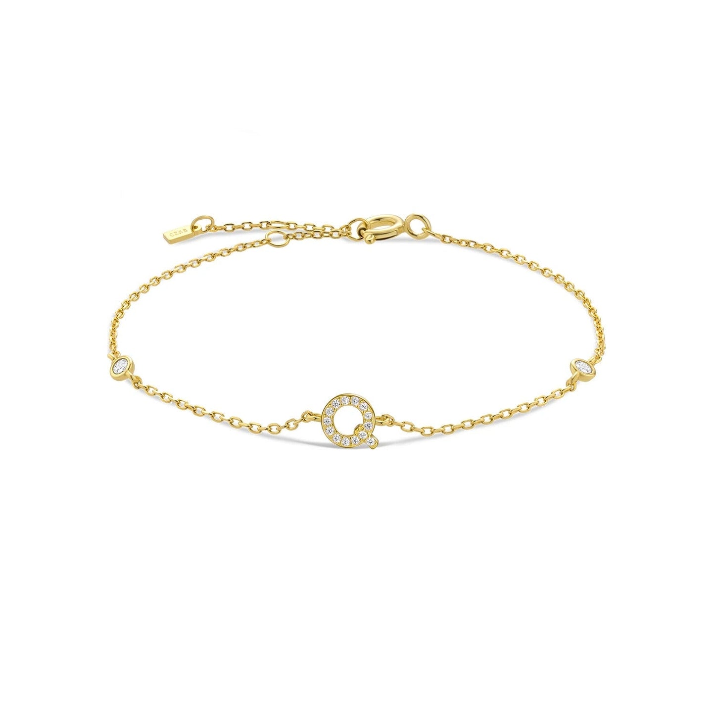 Monogram Initial Bracelet