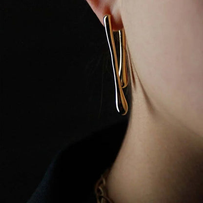 Exaggerated Water Drop Earrings