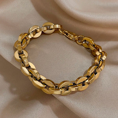 Chunky Cuban Chain Bracelet