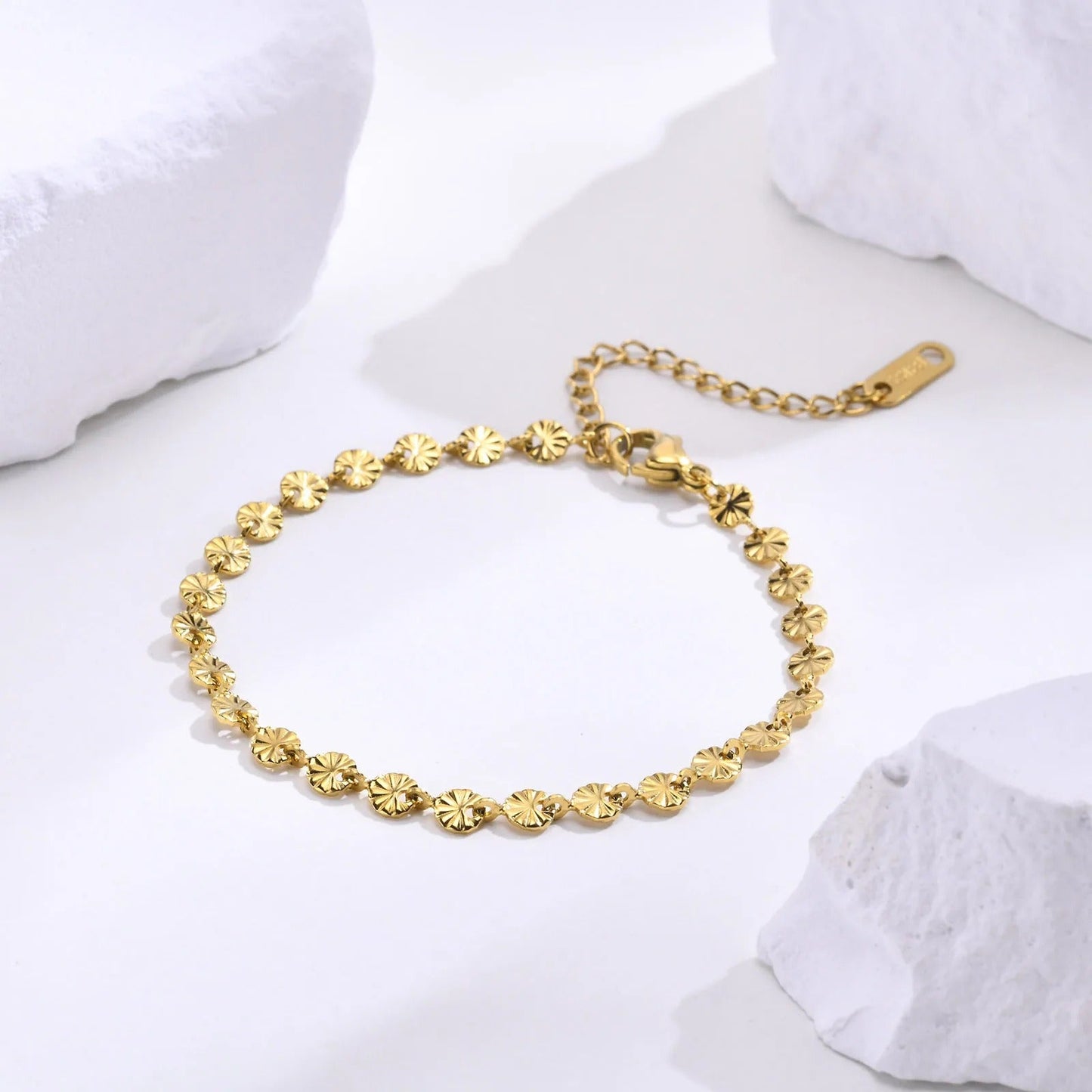 Textured Leaf Bracelet