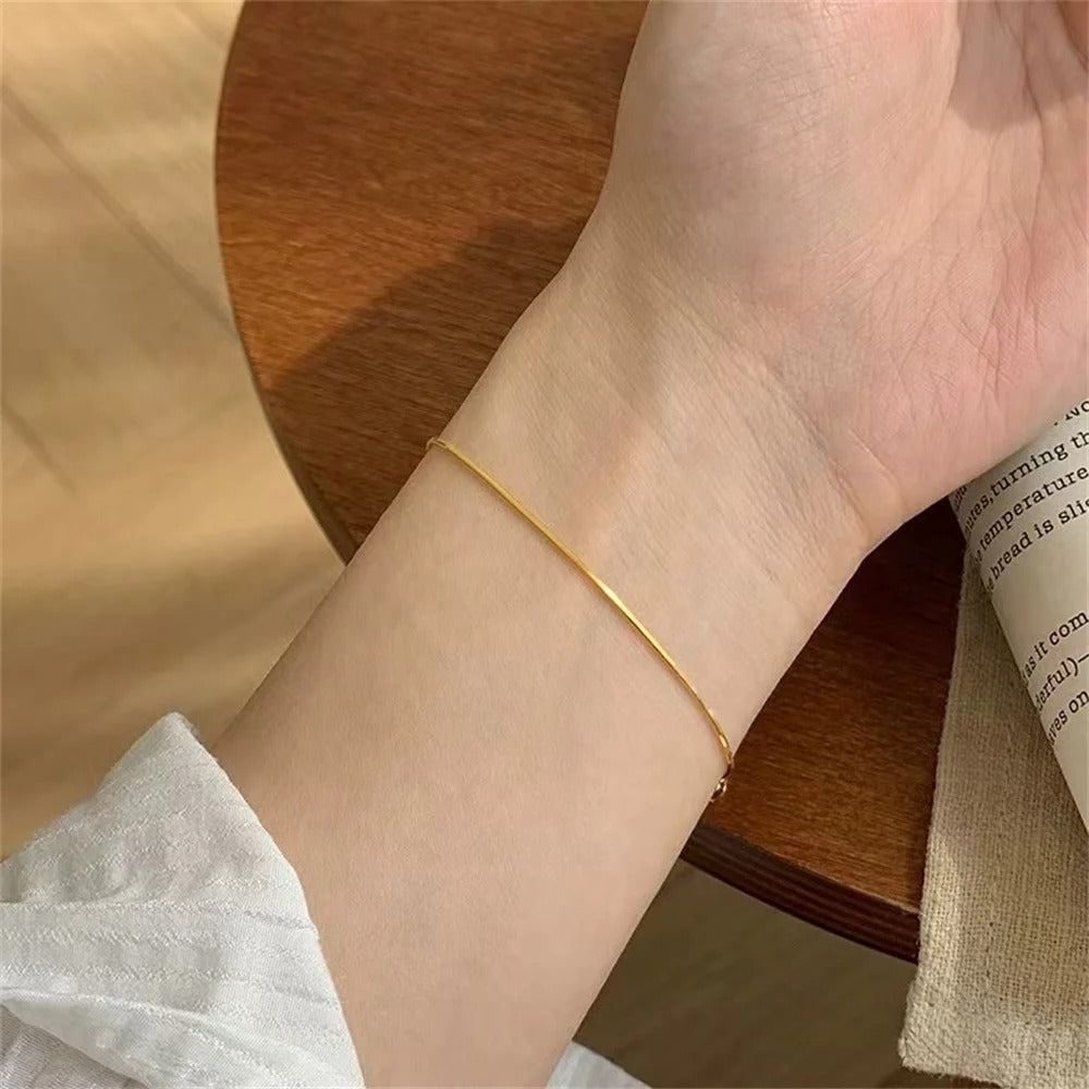 Ultra Thin Minimal Bracelet