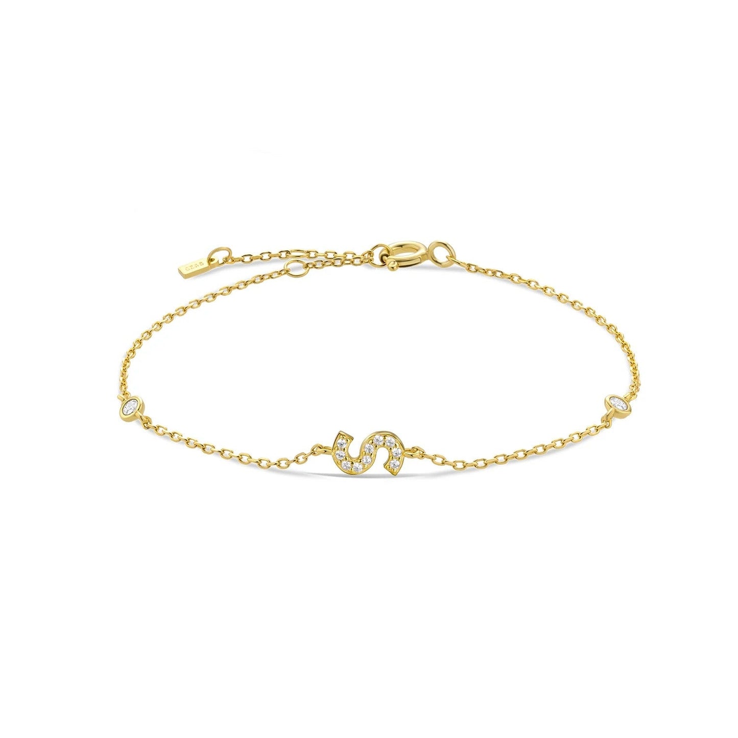 Monogram Initial Bracelet