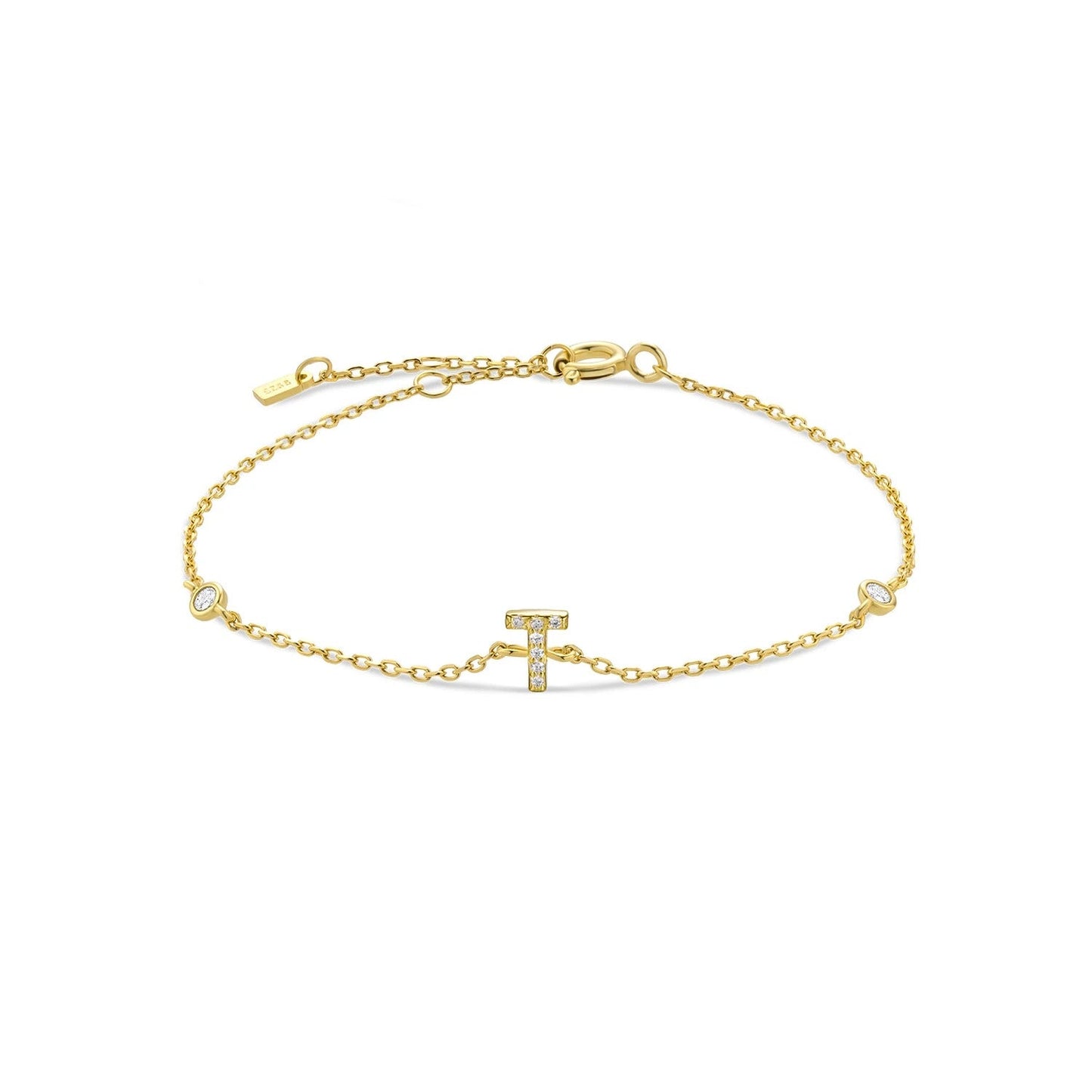 Monogram Initial Bracelet
