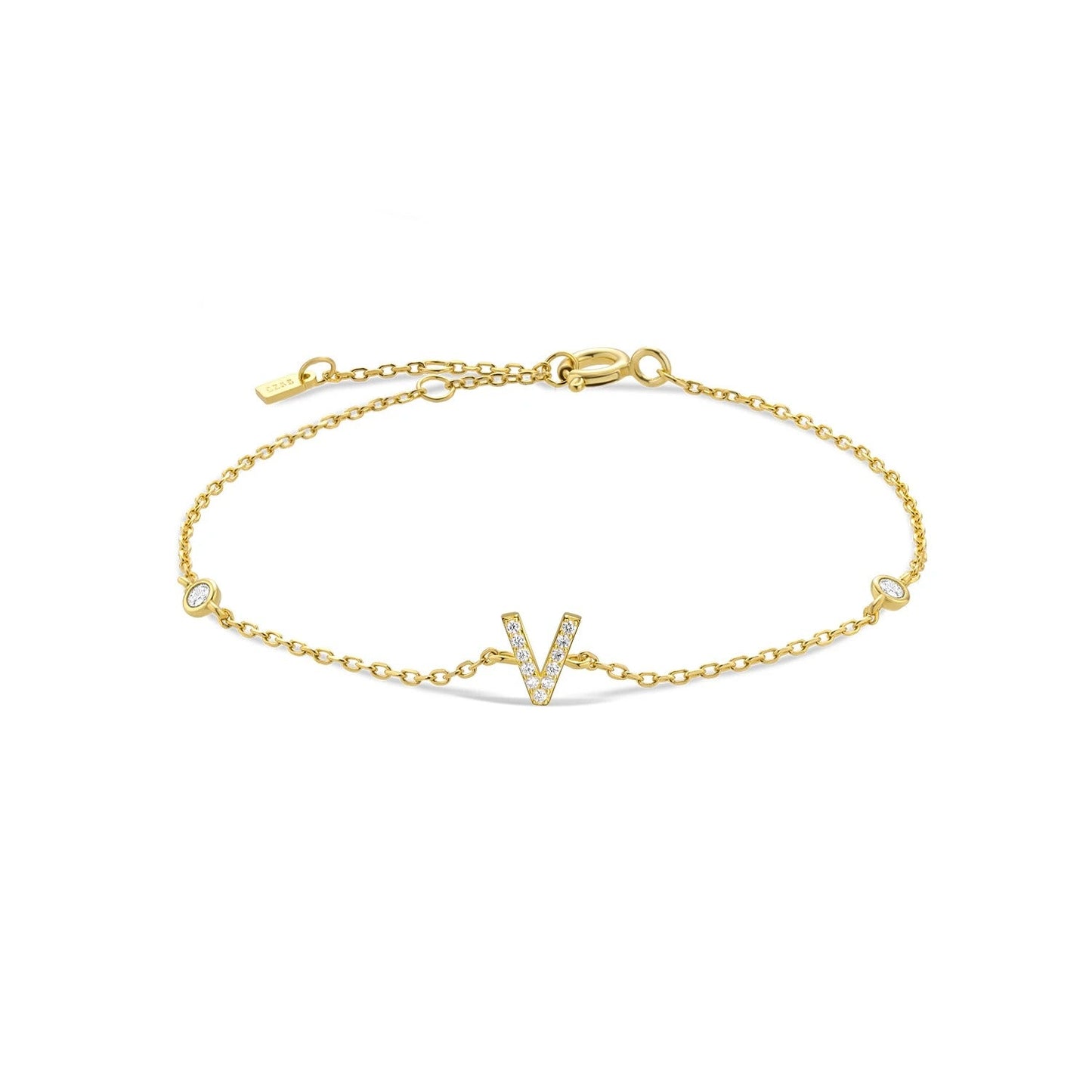 Monogram Initial Bracelet