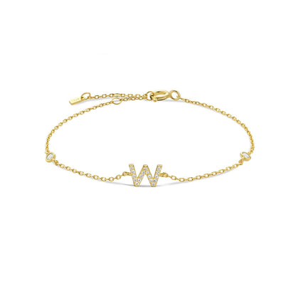 Monogram Initial Bracelet