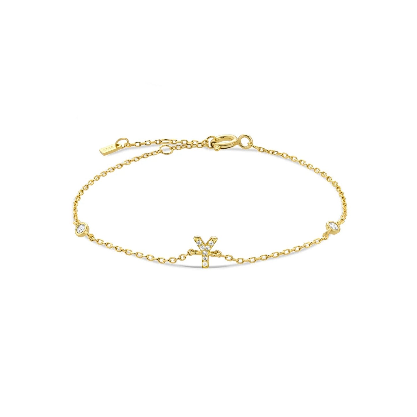 Monogram Initial Bracelet