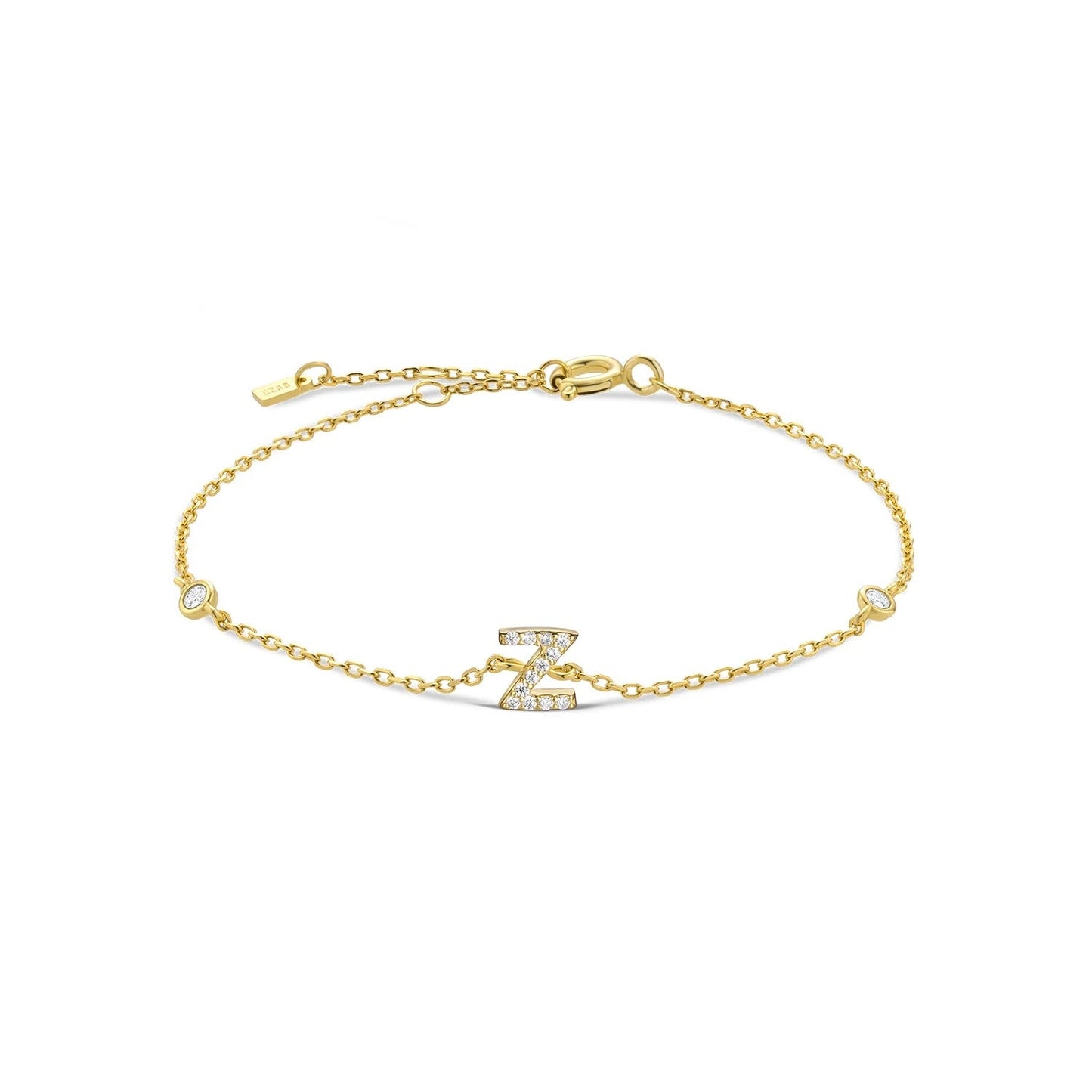 Monogram Initial Bracelet