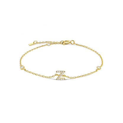 Monogram Initial Bracelet