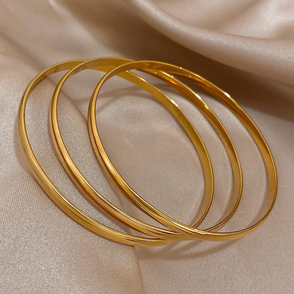3pc Glossy Bangle Bracelet