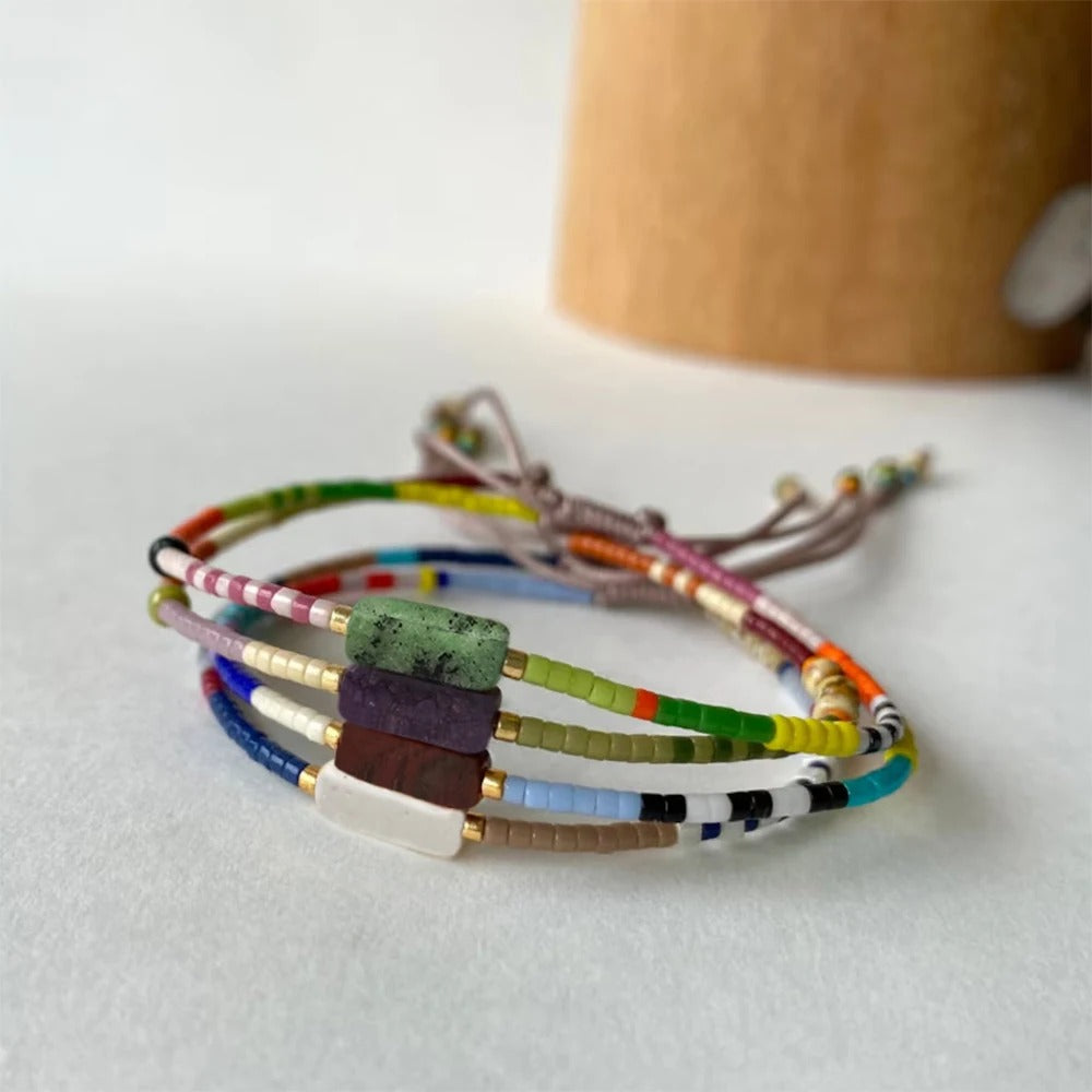 Colorful Miyuki Bead Bracelet
