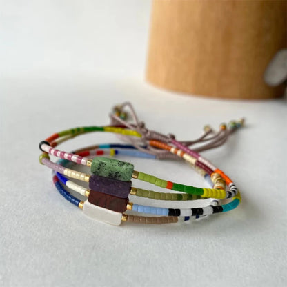 Colorful Miyuki Bead Bracelet