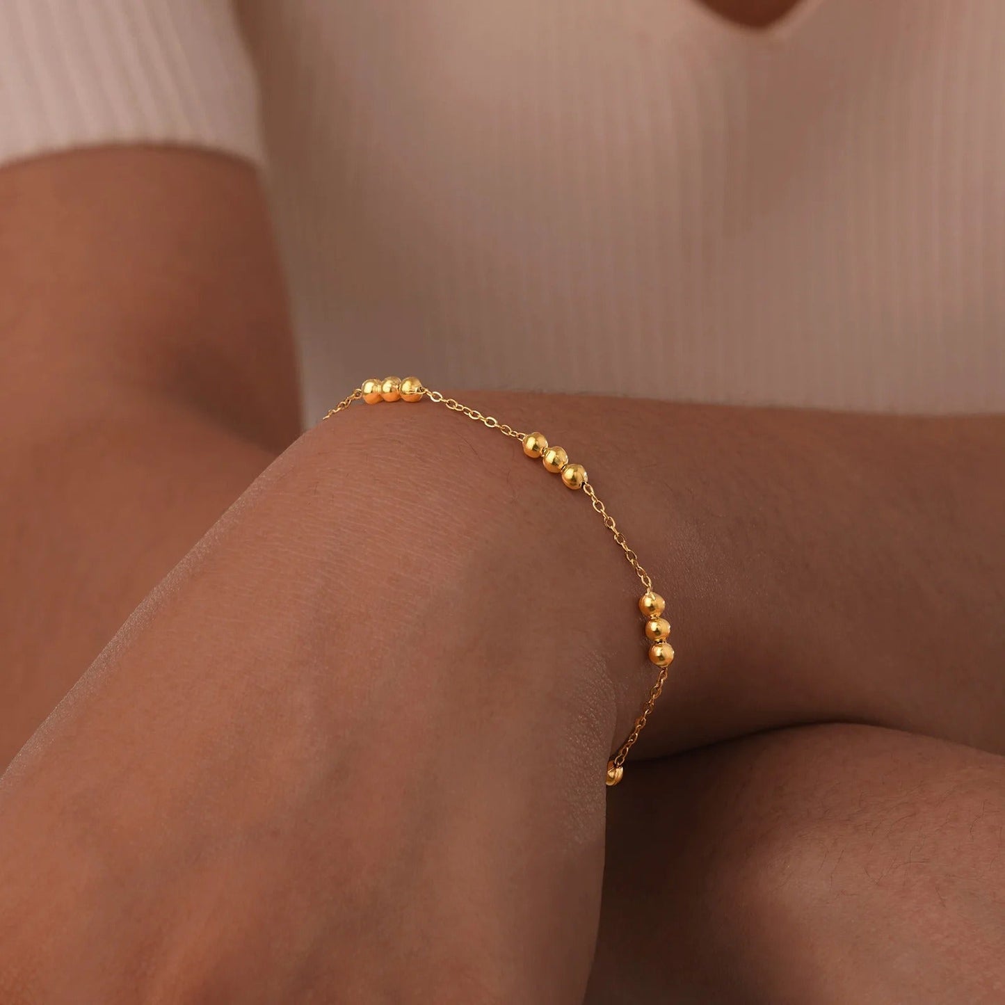 Binded Beaded Bracelet