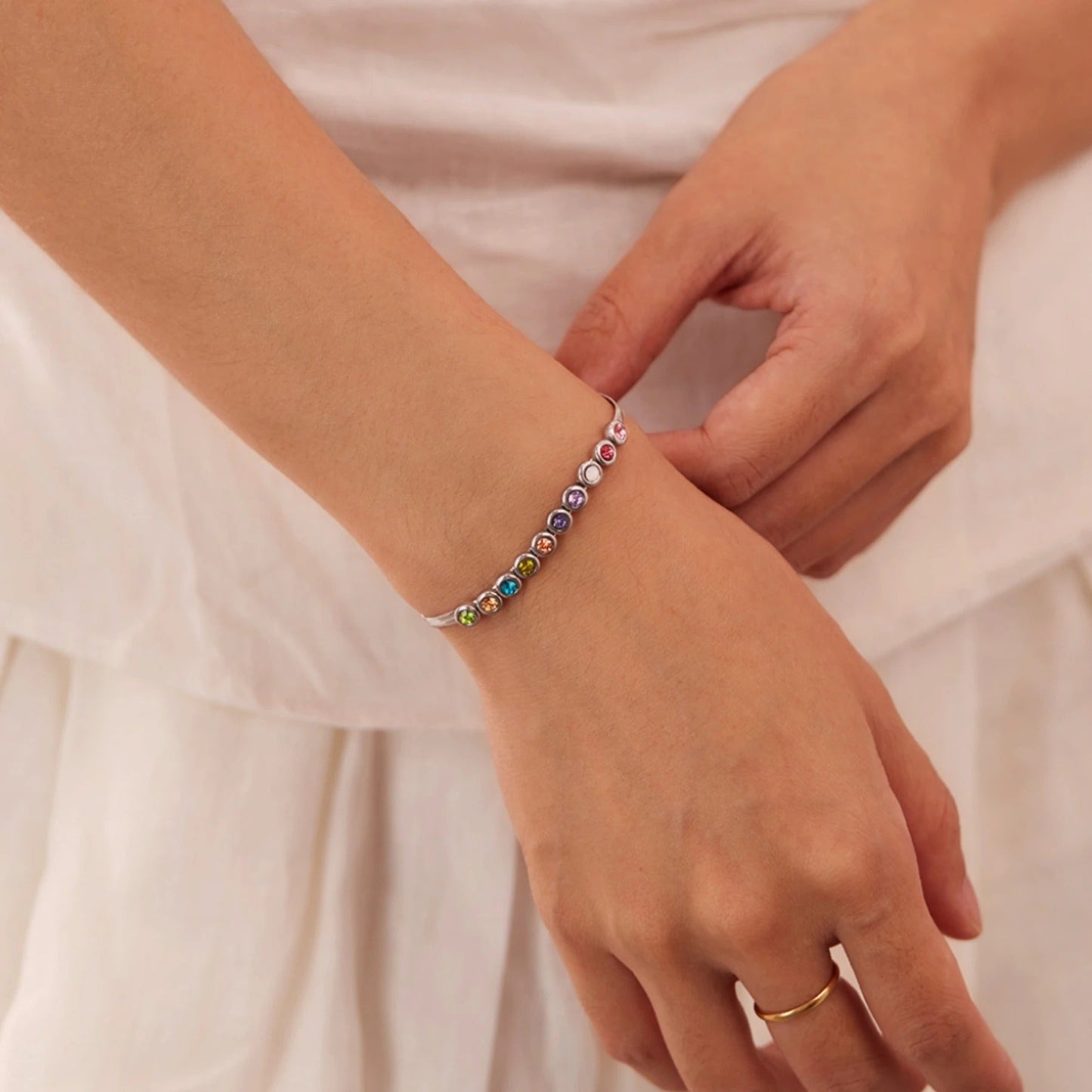 Colorful Mini Circles Bracelet