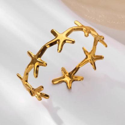 Shell Starfish Bangles