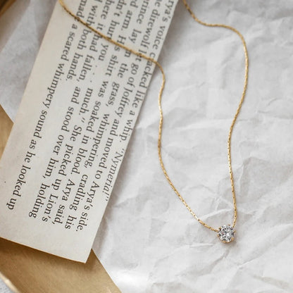Dainty Stone Necklace