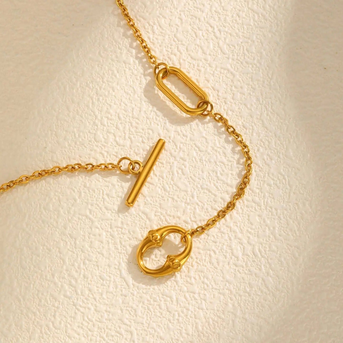 Geometric Toggle Necklace