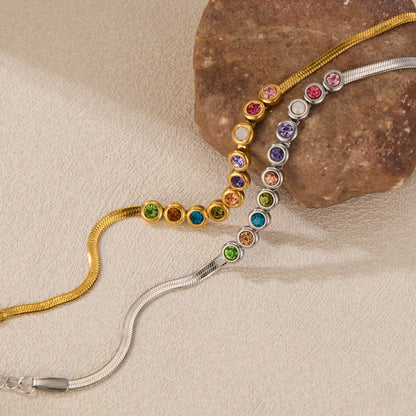 Colorful Mini Circles Bracelet