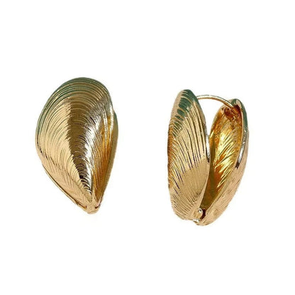 Irregular Shell Stud Earrings